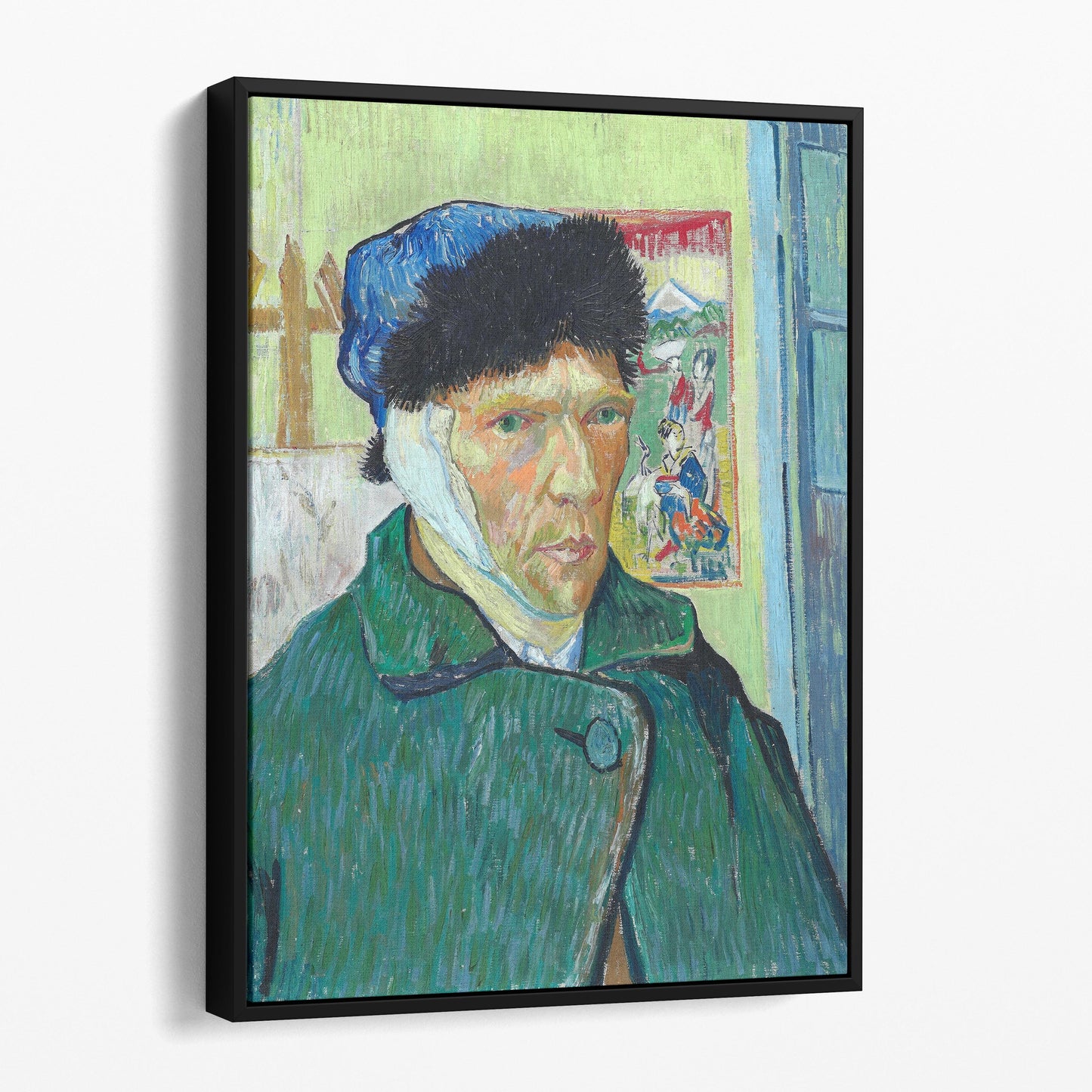 Self-Portrait with Bandaged Ear (1889) by Vincent van Gogh