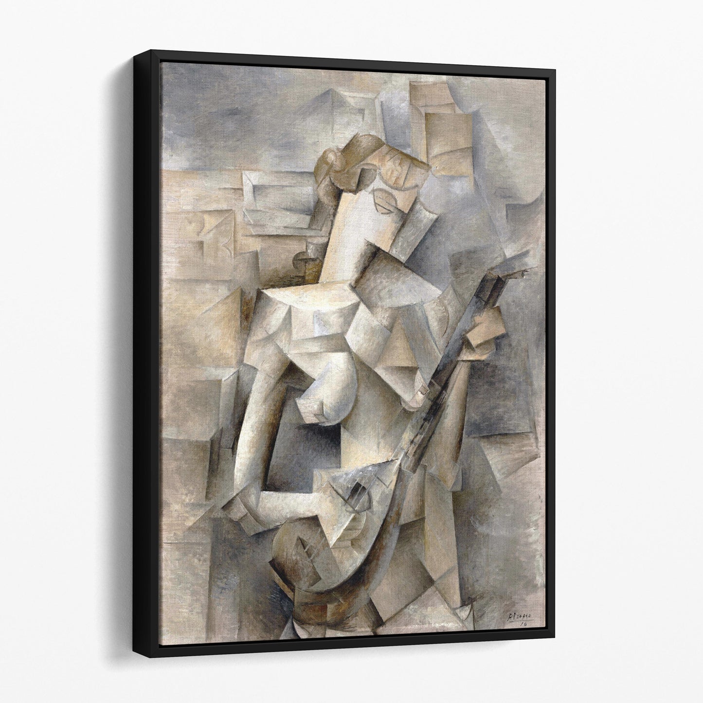 Girl With A Mandolin 1910 by Picasso