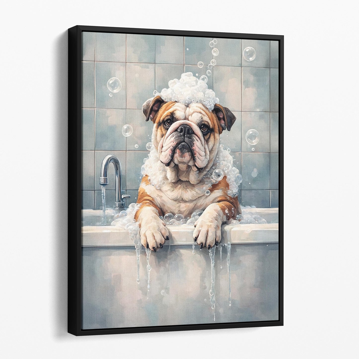 Bulldog Bathtub Bubble Bath