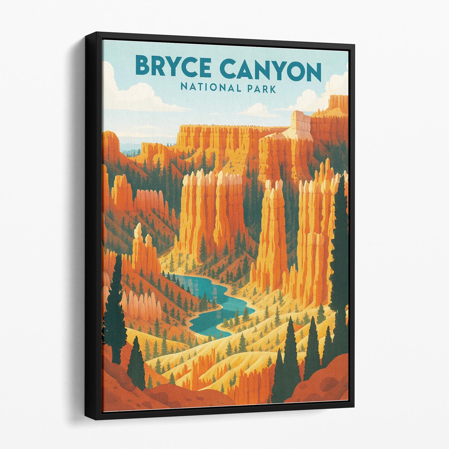 Bryce Canyon Utah Travel Poster