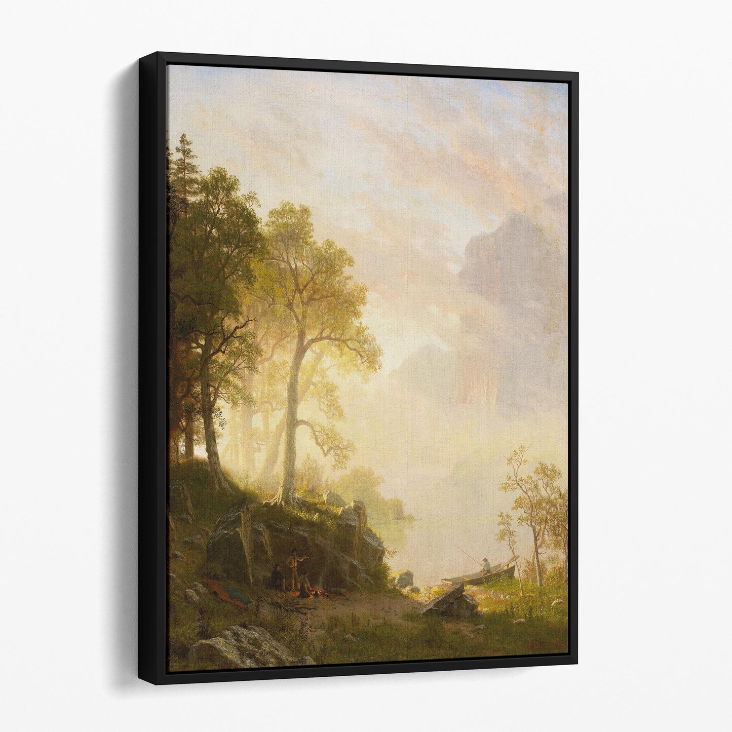 The Merced River in Yosemite (1868) by Albert Bierstadt