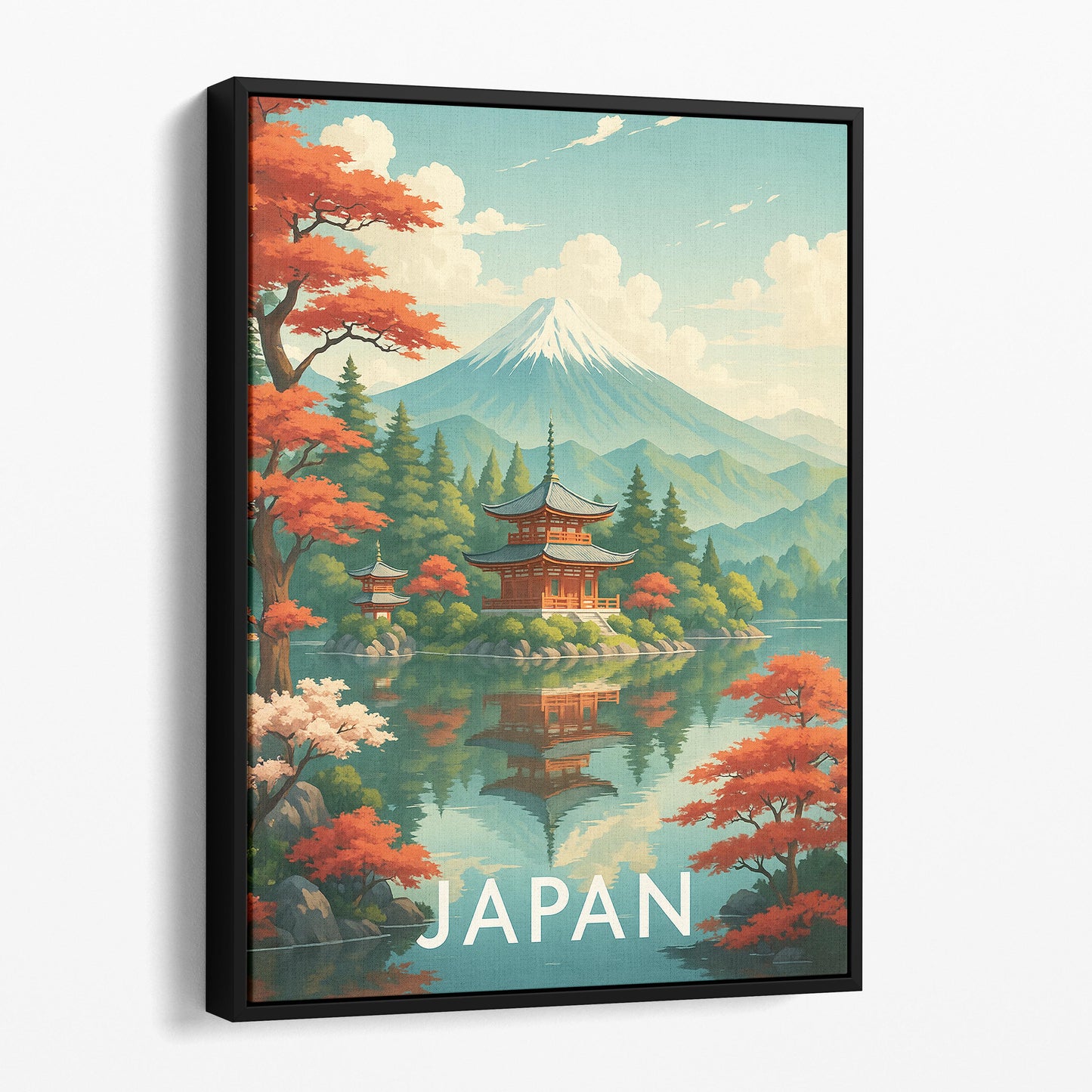 Japan Vintage Travel Poster