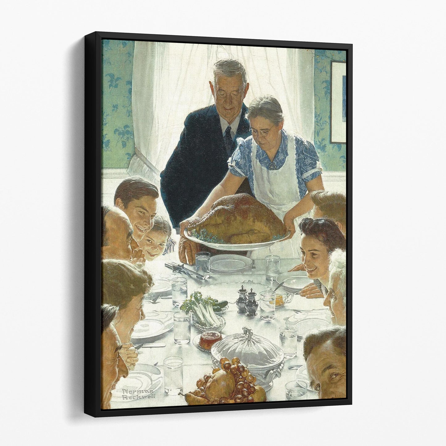 Freedom From Want by Norman Rockwell