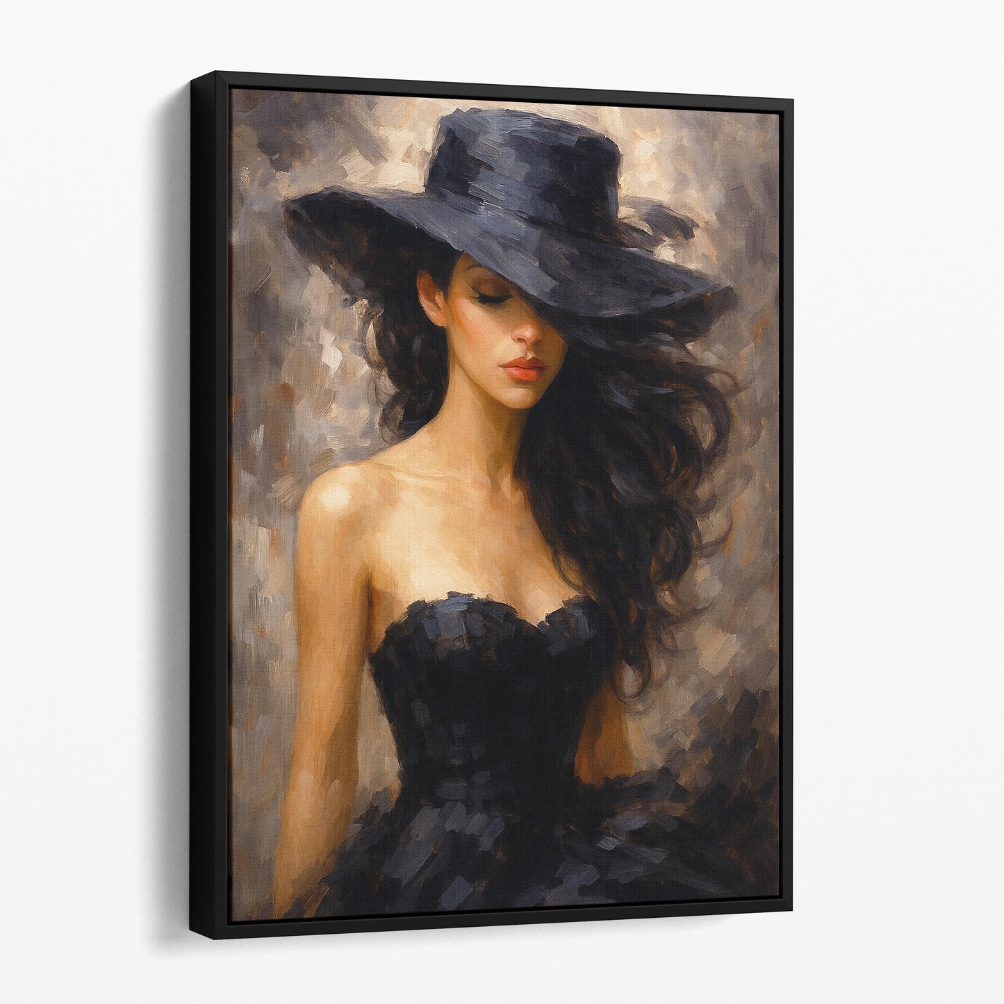 The Woman In The Black Dress