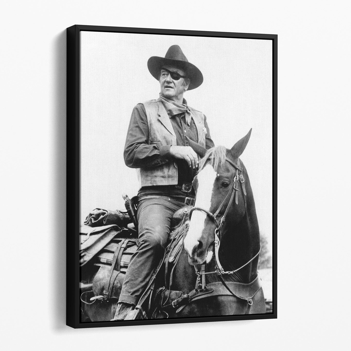 John Wayne on Horseback