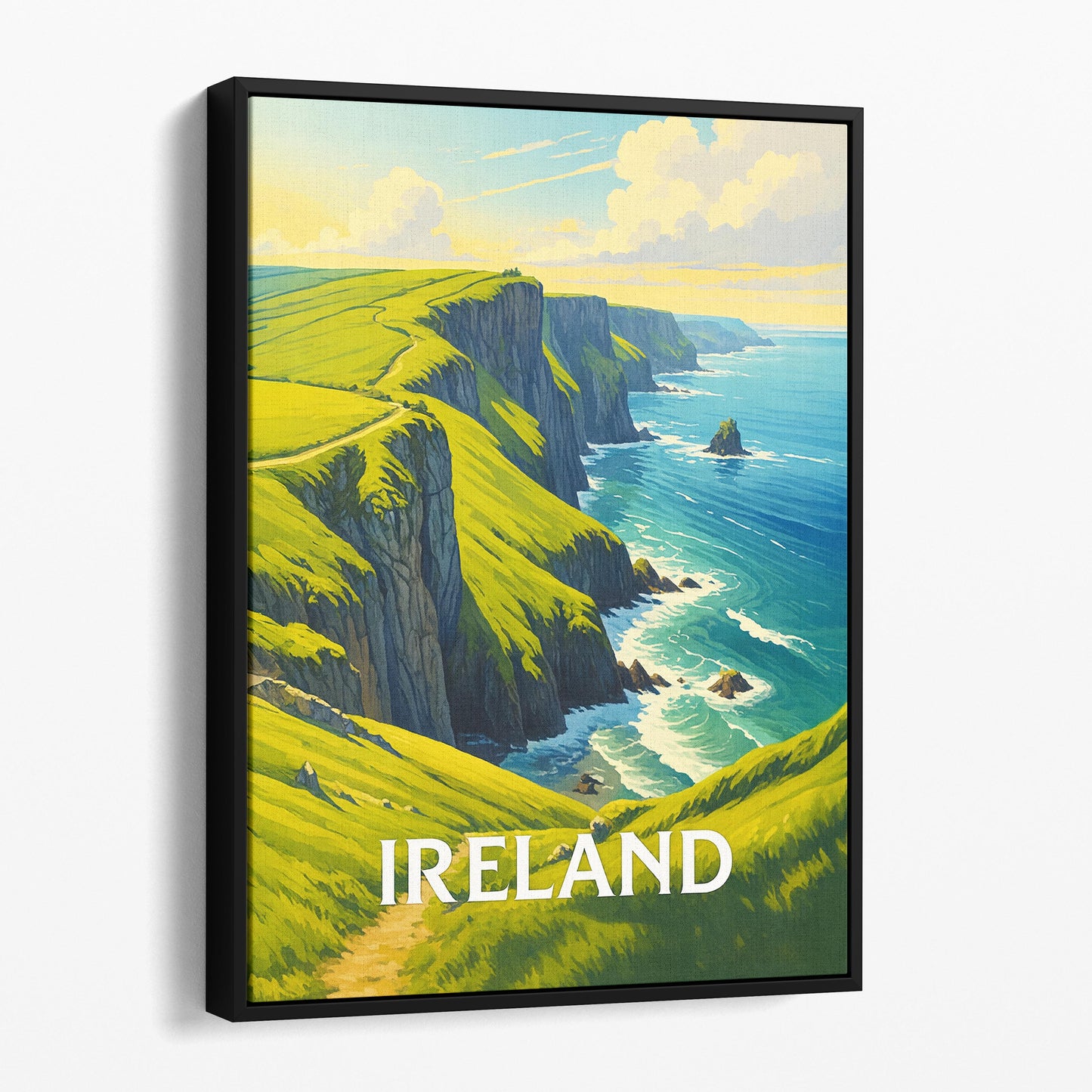 Ireland Travel Poster