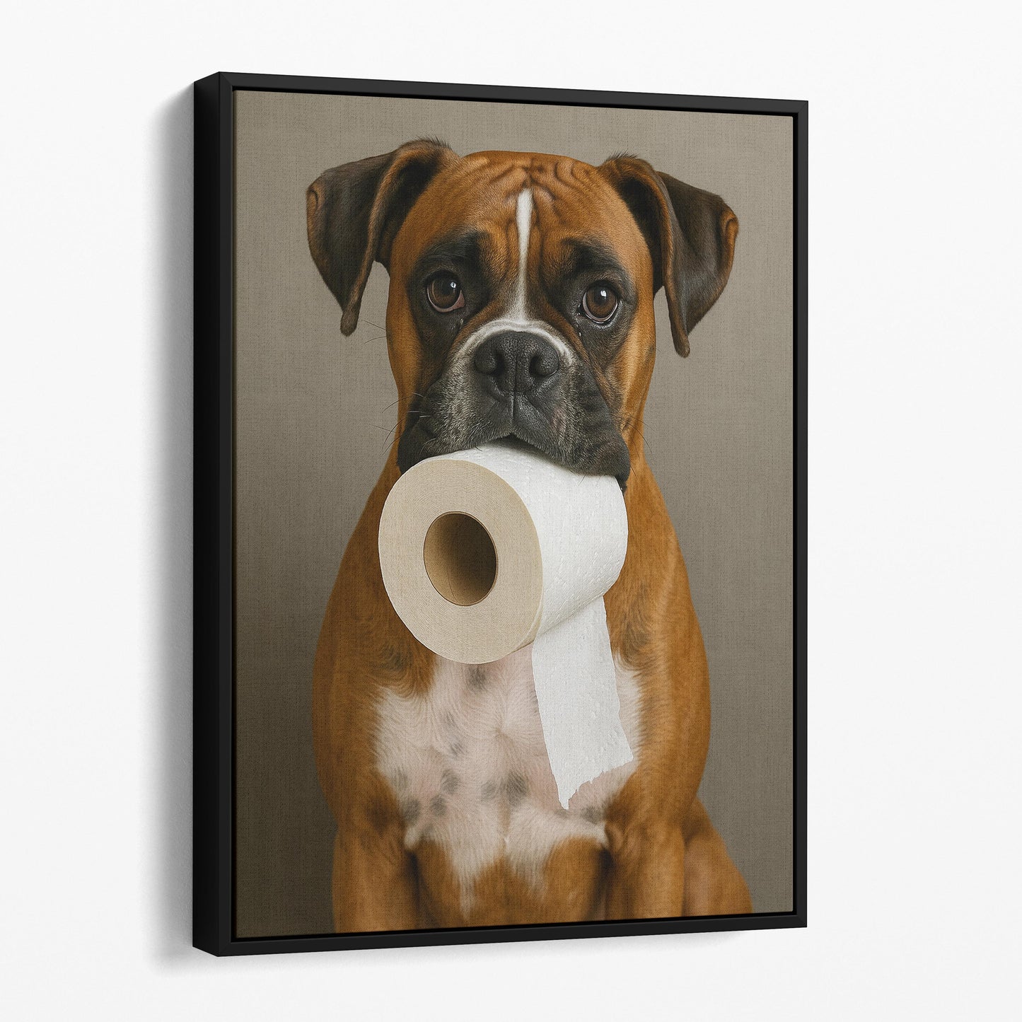 Boxer Dog Toilet Paper