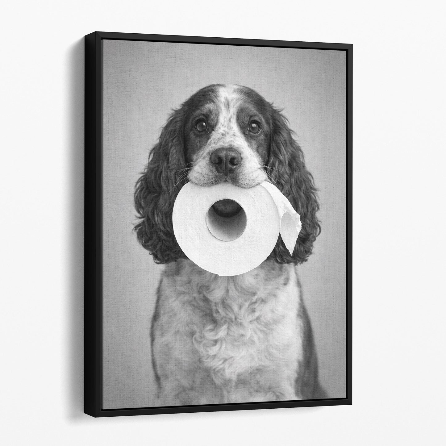 English Cocker Spaniel Dog Toilet Paper