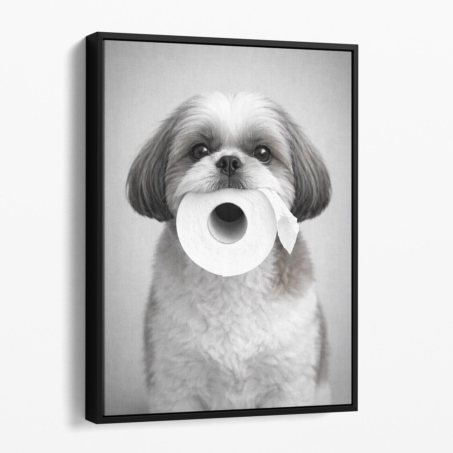 Shih Tzu Dog Toilet Paper