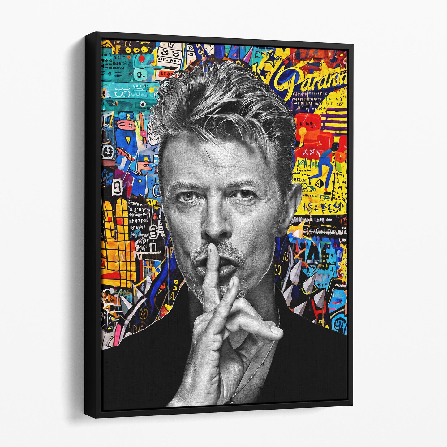 Banksy David Bowie Shush