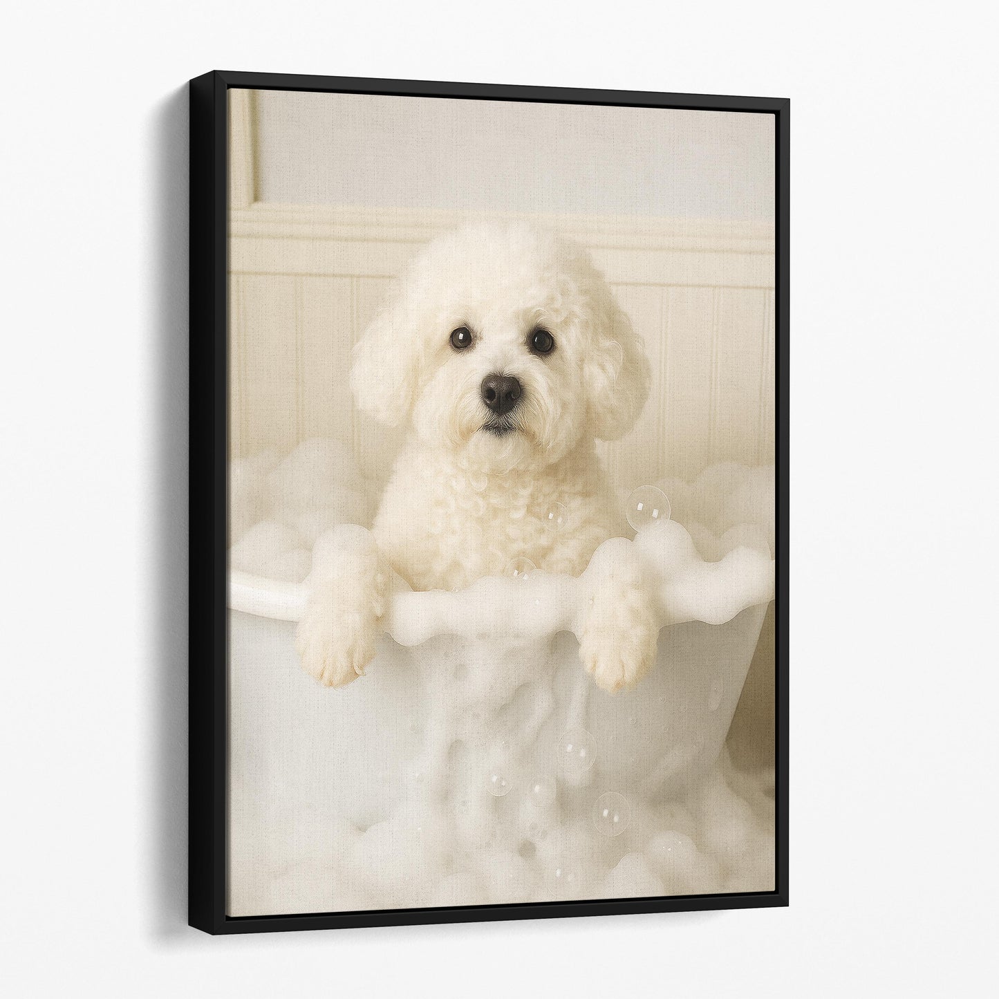 Bichon Frise Dog Bubble Bath