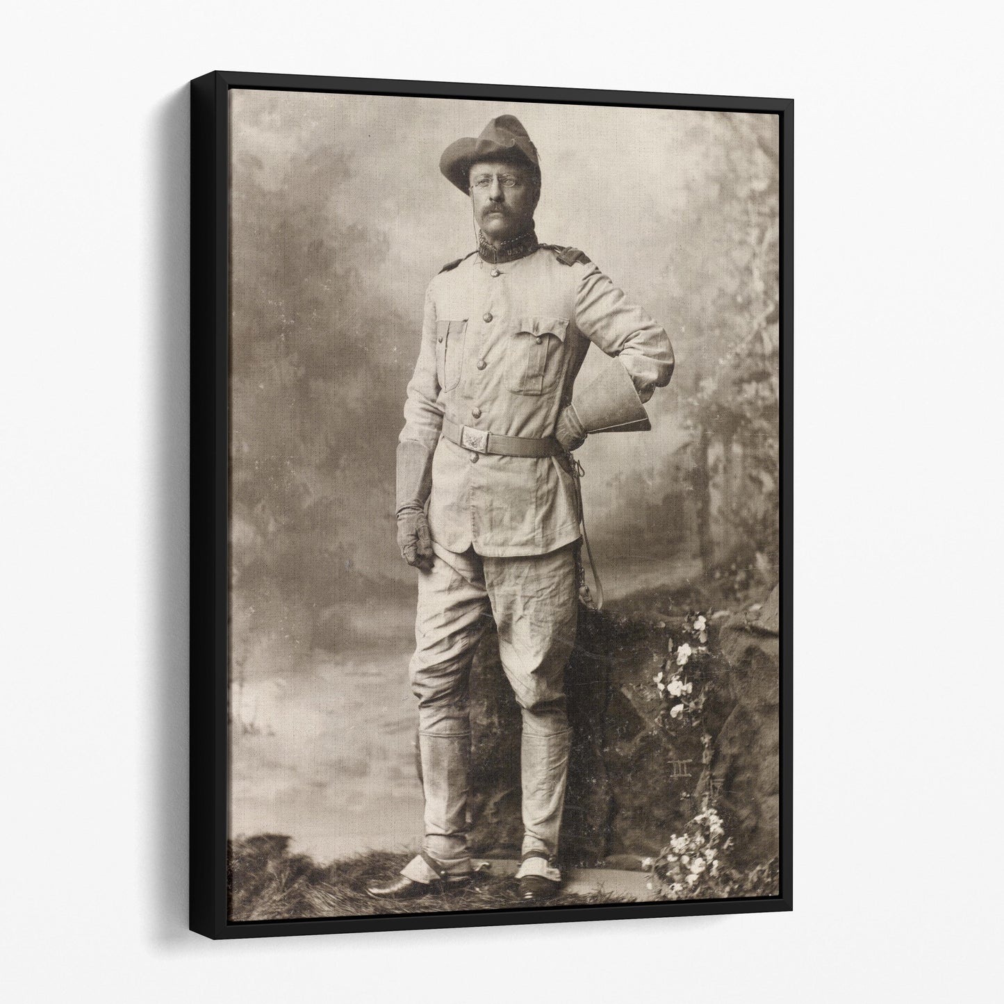 Teddy Roosevelt In Rough Rider Uniform