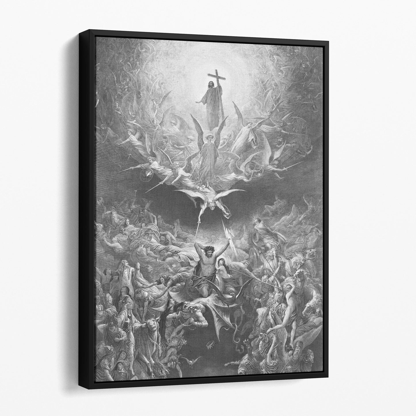 The Triumph Of Christianity Over Paganism by Gustave Dore