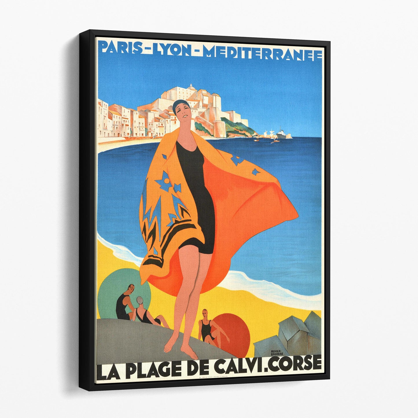 Calvi Beach, Corsica 1928