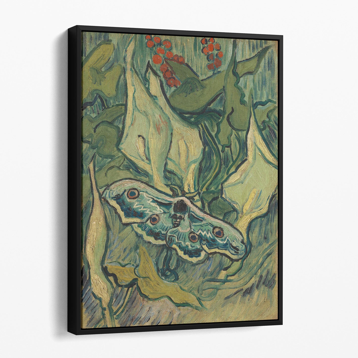 Giant Peacock Moth, 1889 by Van Gogh