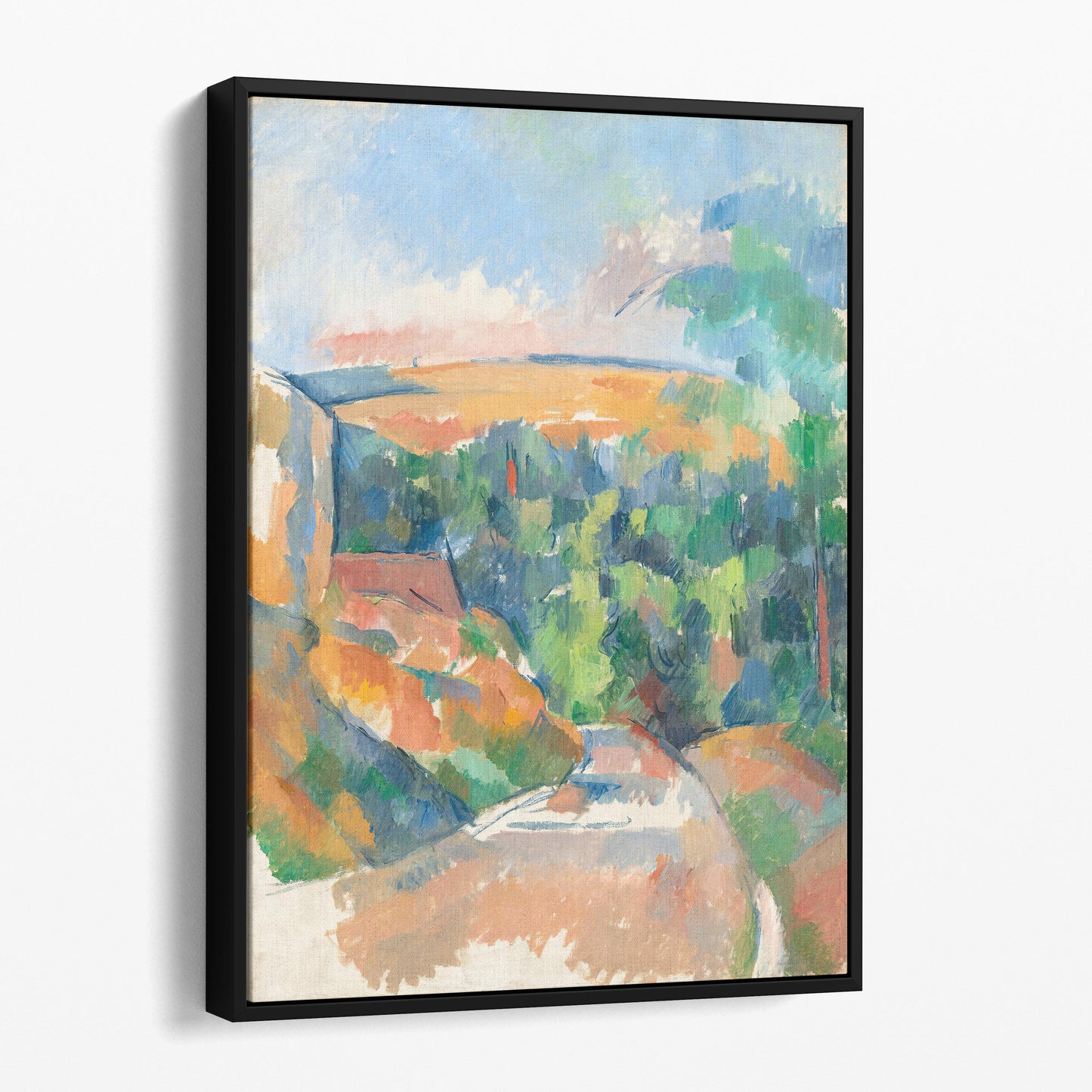 The Bend In The Road - Paul Cezanne