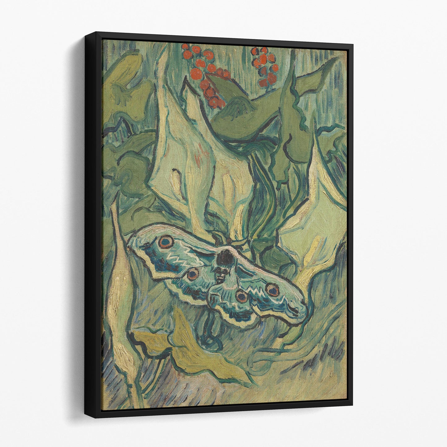 Giant Peacock Moth, 1889 by Van Gogh
