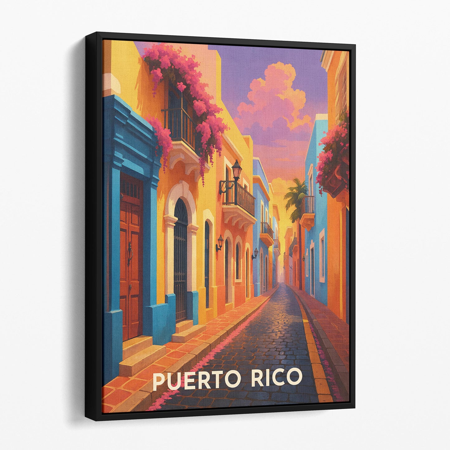 Puerto Rico Travel Poster