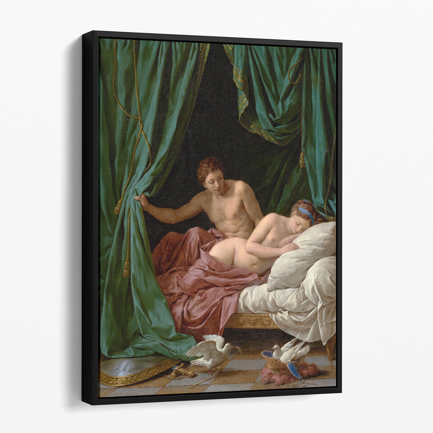 Mars and Venus, Allegory of Peace, 1770 by Louis-Jean-François Lagrenée