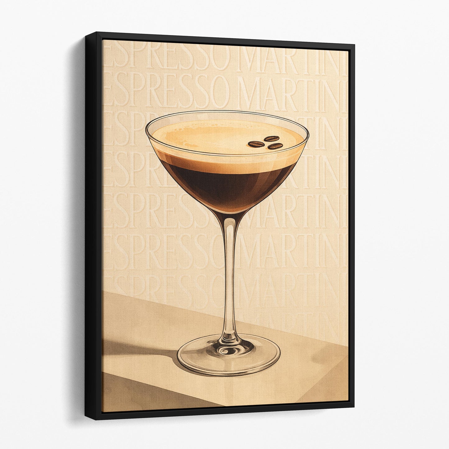 Espresso Martini Vintage Drink Poster
