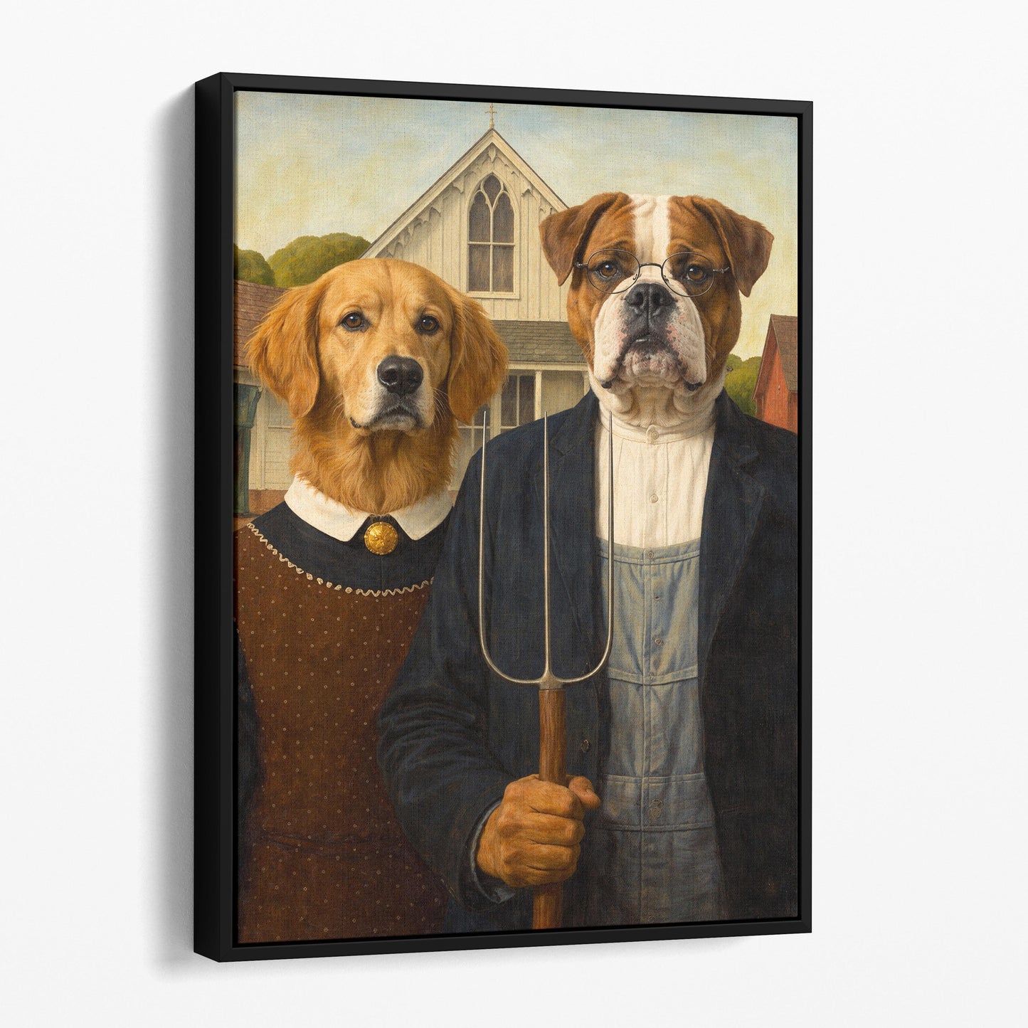 American Gothic Dog