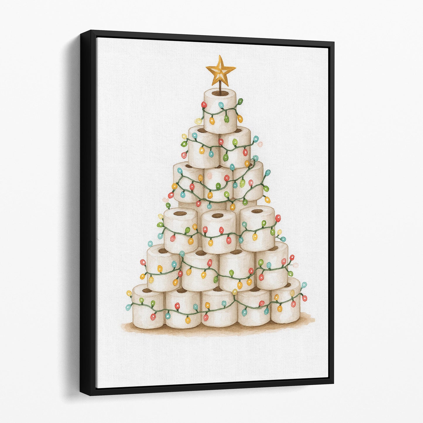 Toilet Paper Christmas Tree