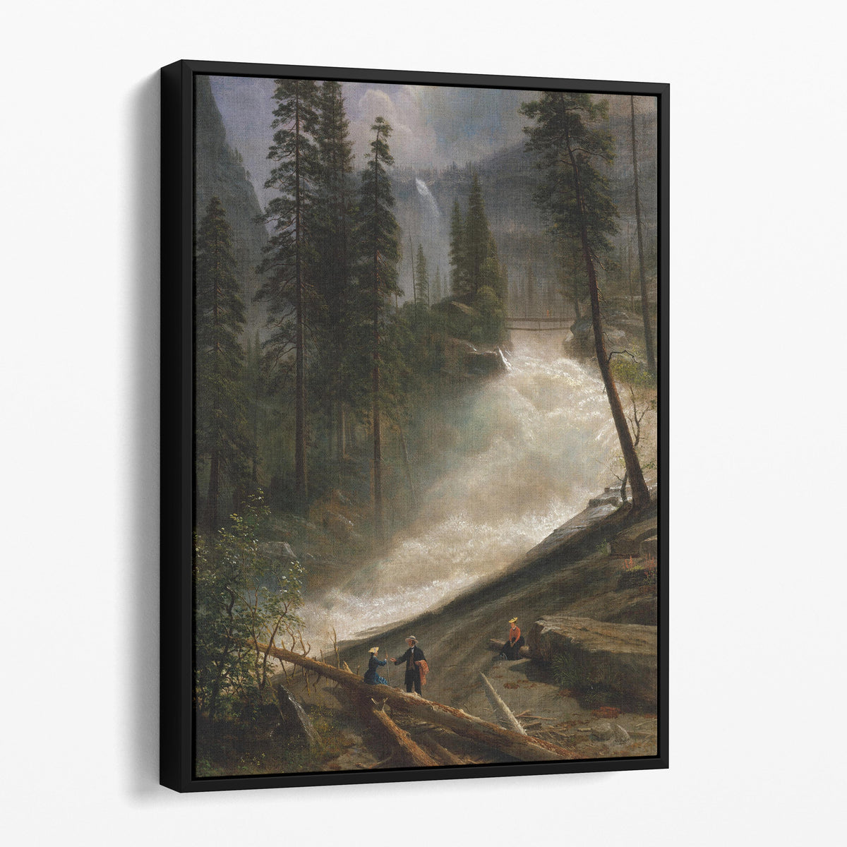 Nevada Falls, Yosemite - Albert Bierstadt