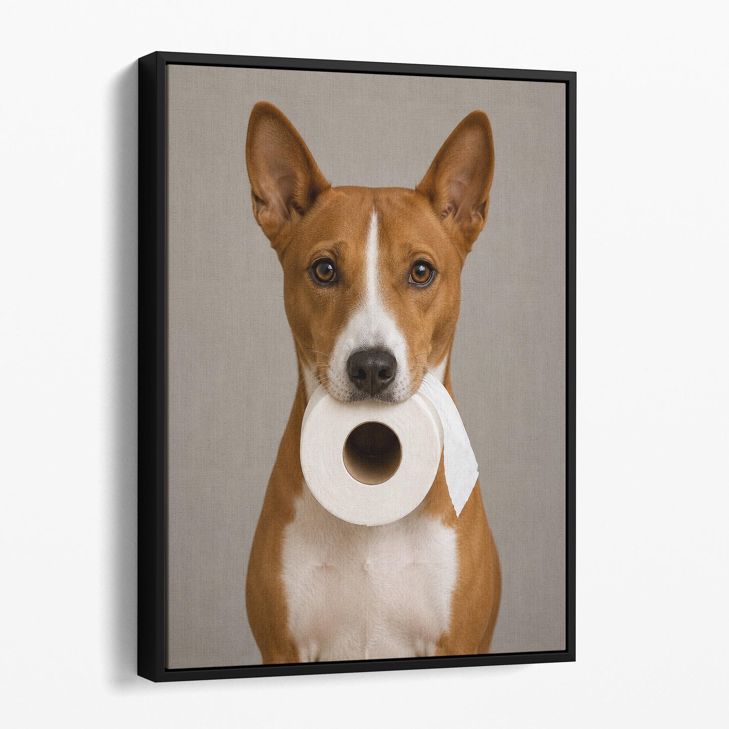 Basenji Dog Toilet Paper