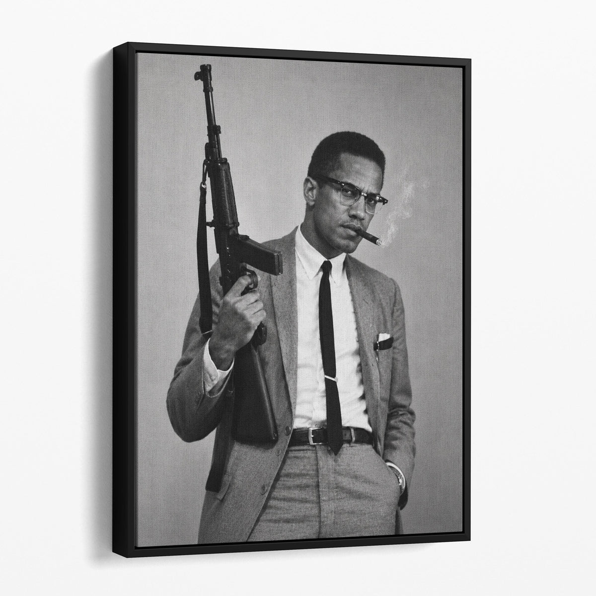 Malcolm X Machine Gun