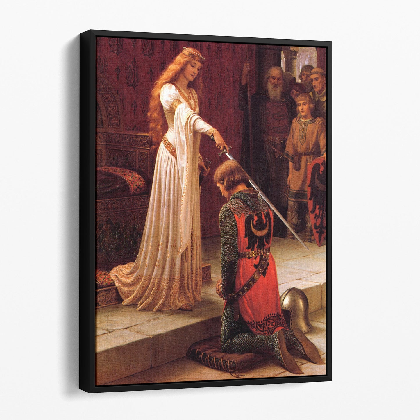 Accolade 1901 by Edmund Blair Leighton