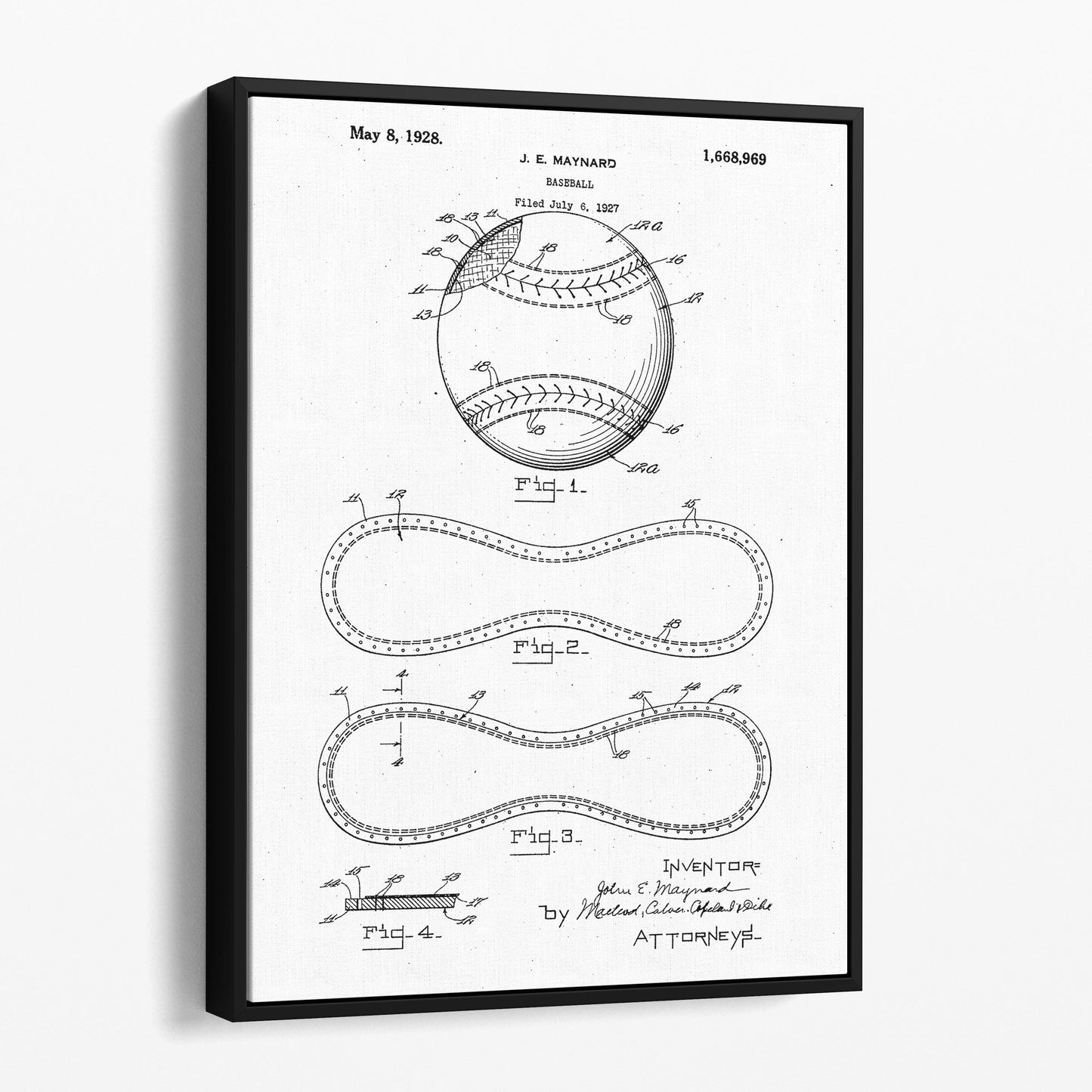 Baseball Patent