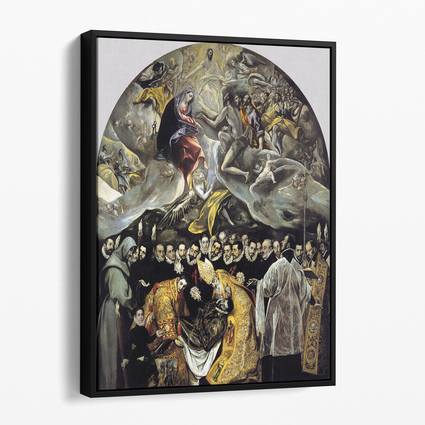 The Burial of the Count of Orgaz - El Greco