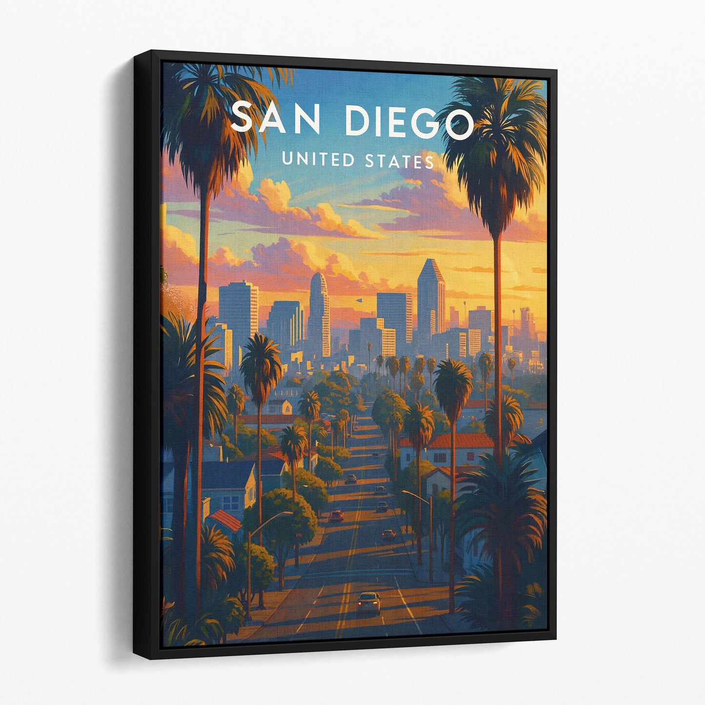 San Diego Travel Poster