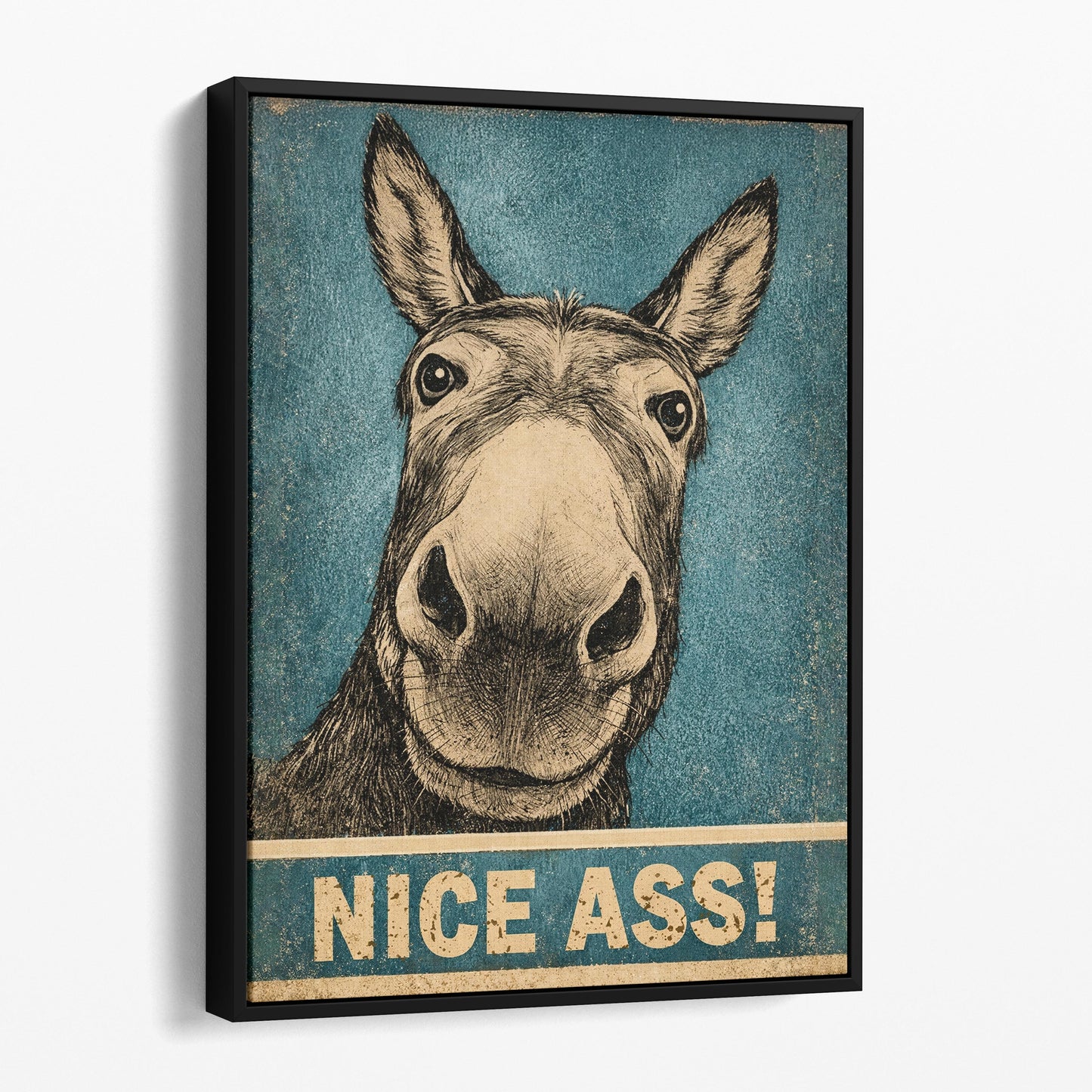 Nice Ass Donkey Bathroom Sign