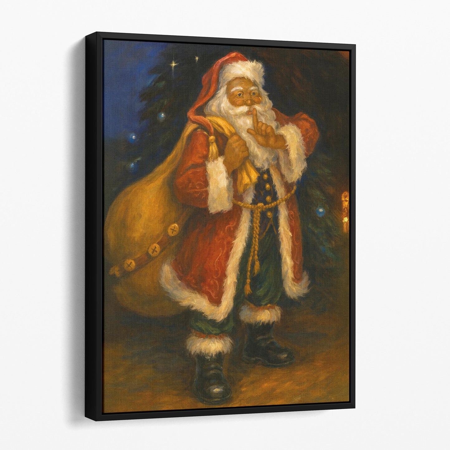 African American Santa Claus