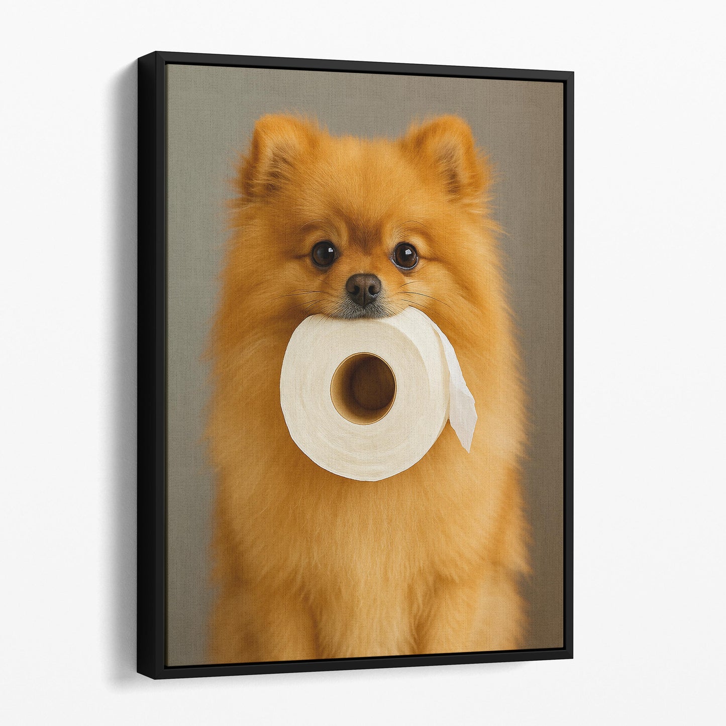 Pomeranian Dog Toilet Paper