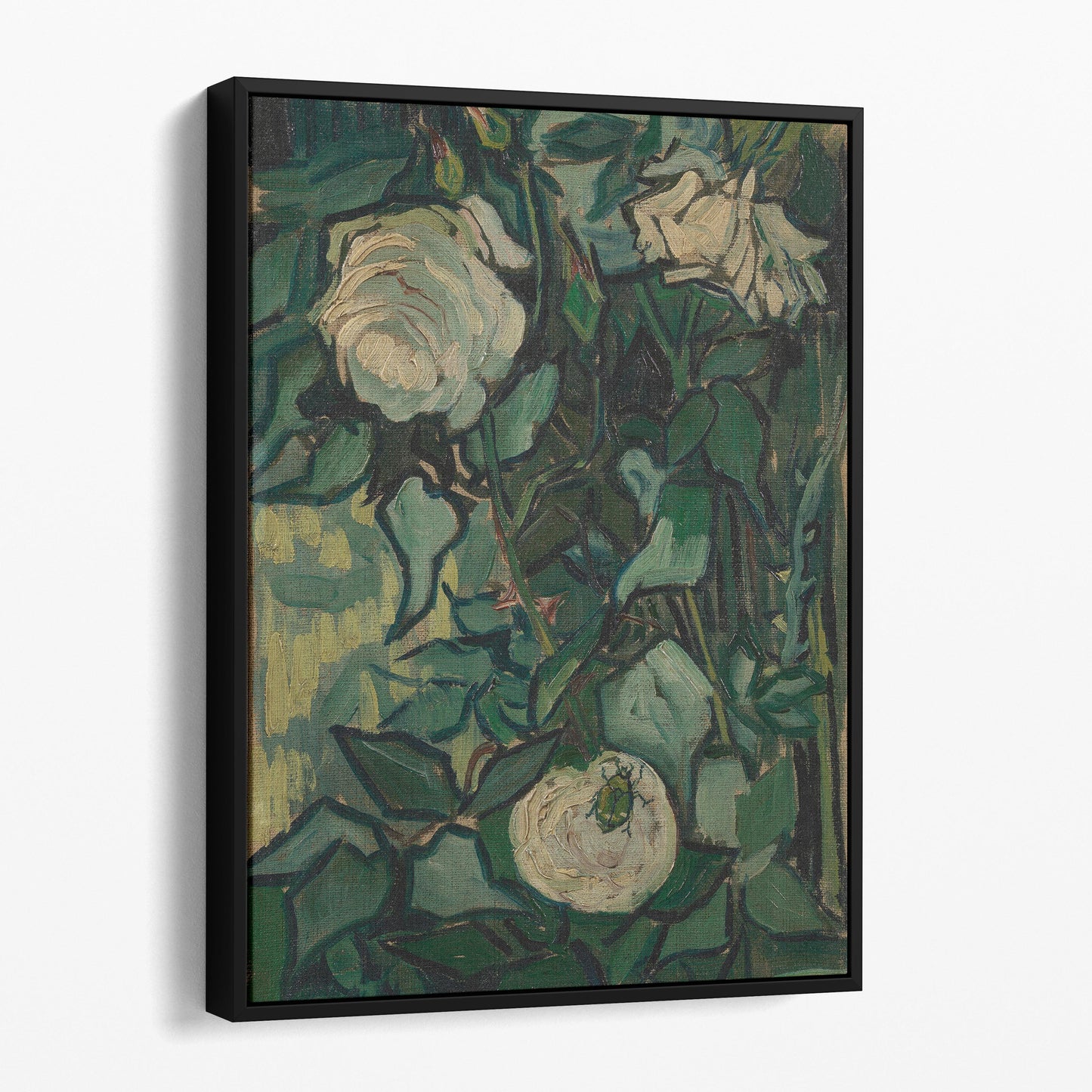 Roses 1889 by Vincent Van Gogh