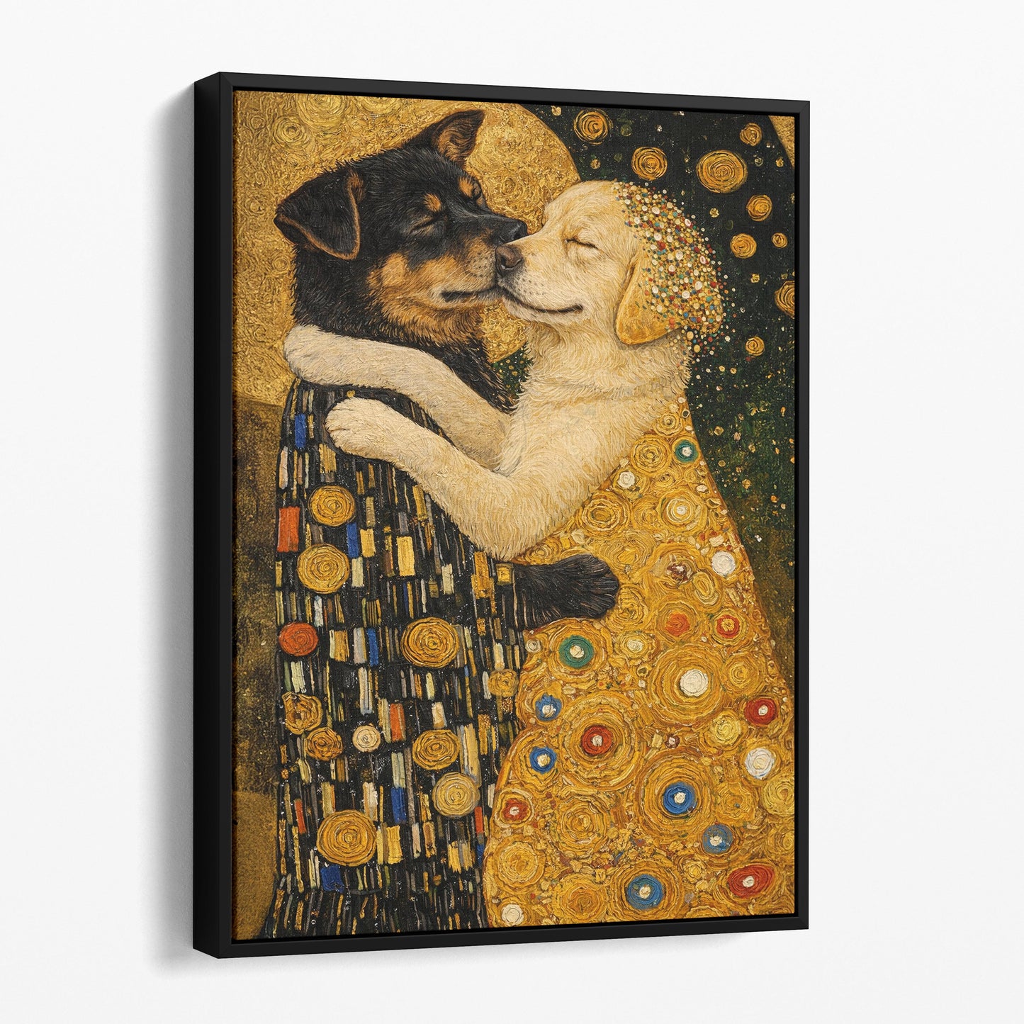 The Dog Kiss Gustav Klimt