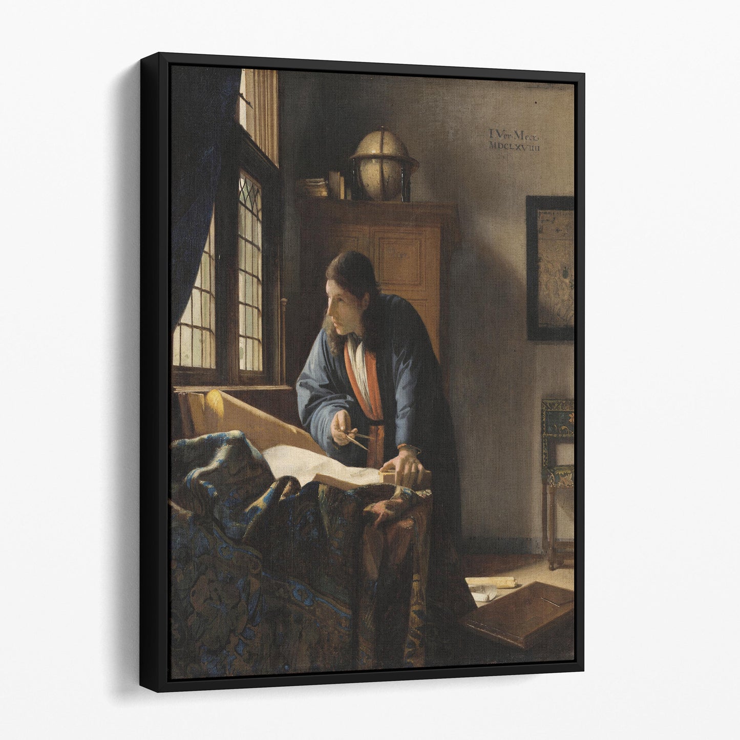 The Geographer c. 1668 - Vermeer