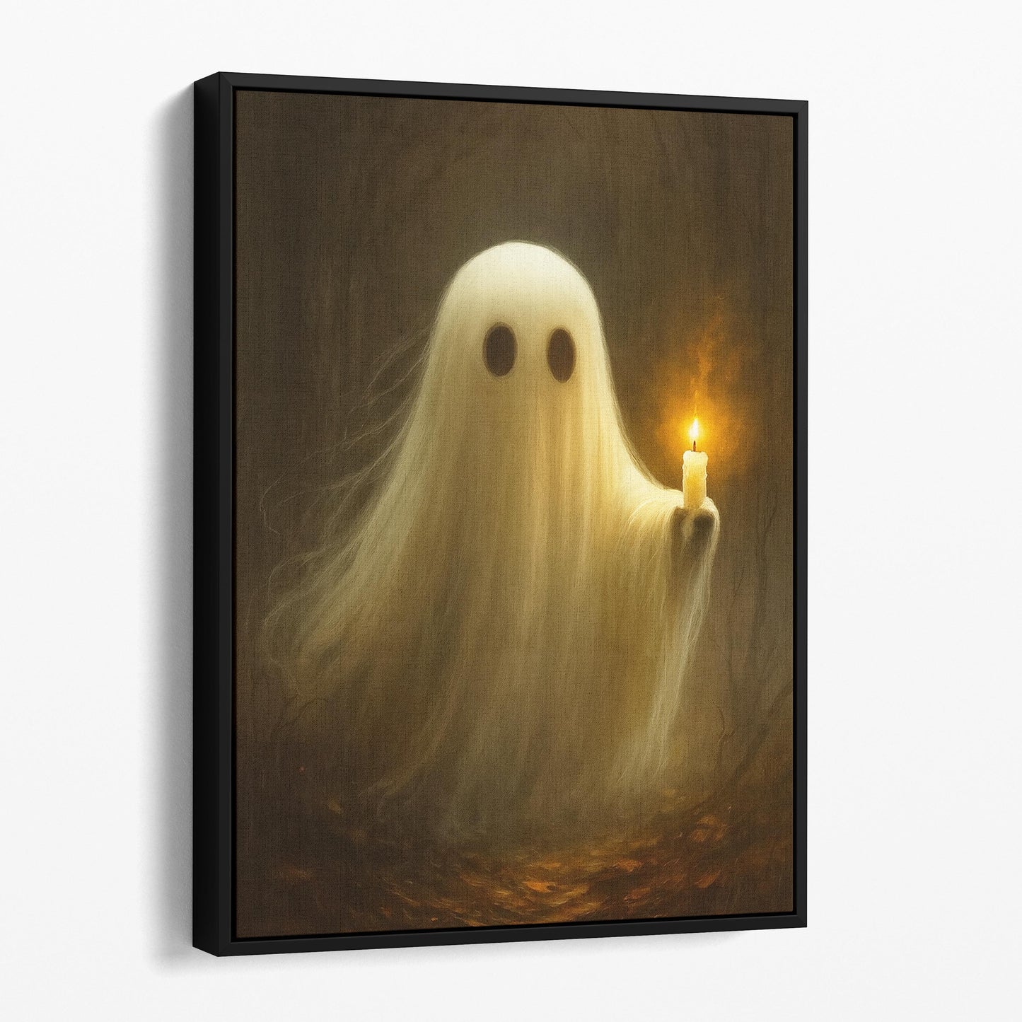 Ghost Holding A Candle
