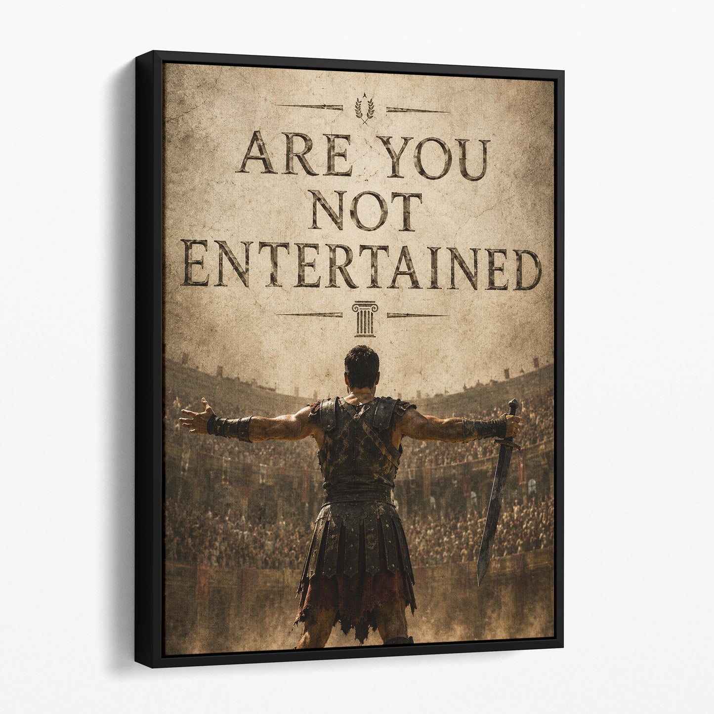 Are You Not Entertained Gladiator