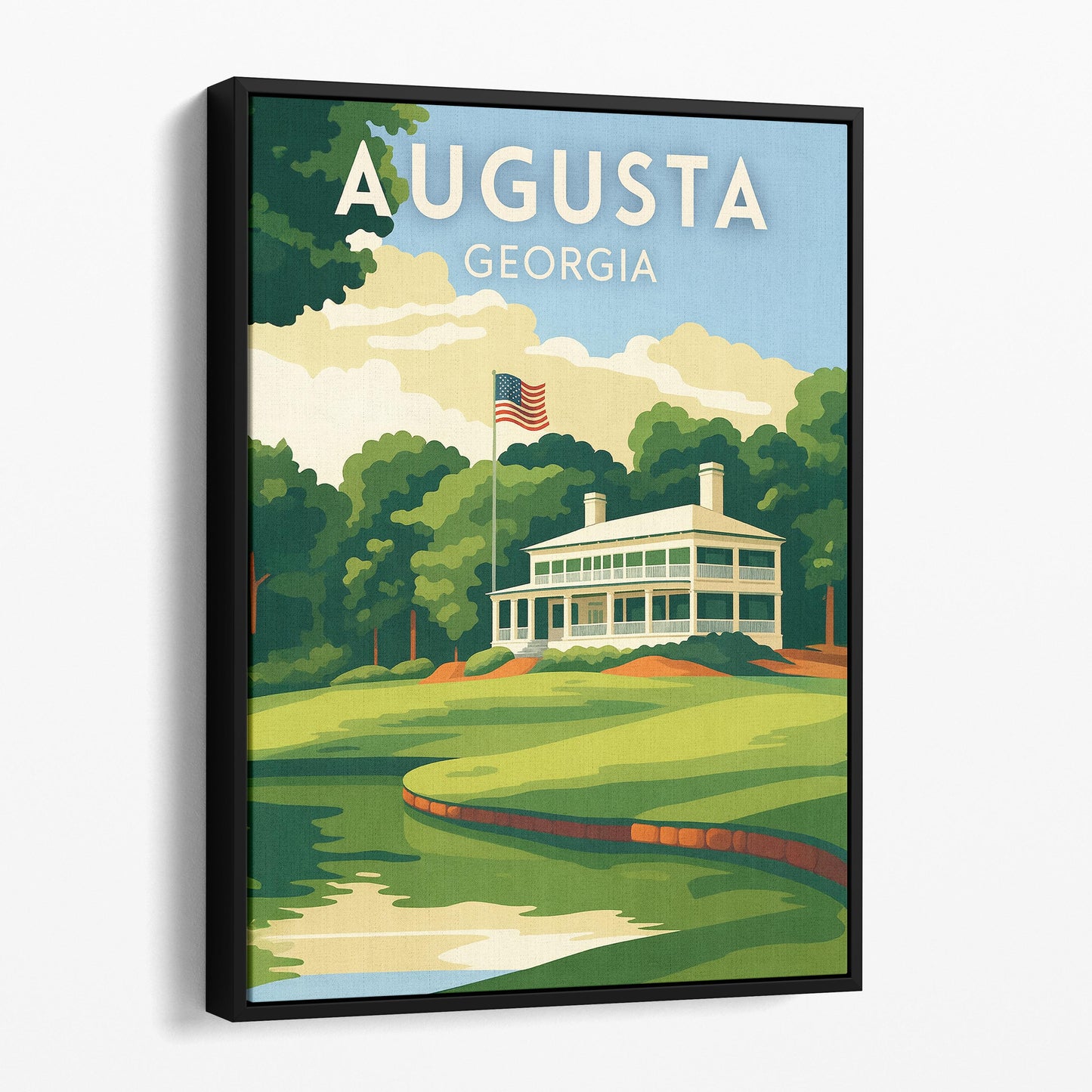 Augusta Georgia Golf Course Poster