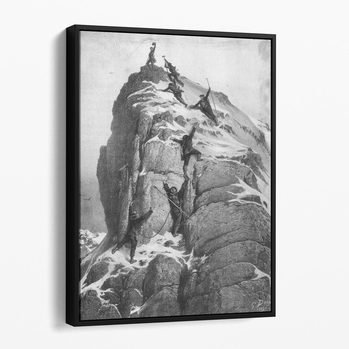 Matterhorn Ascent - Gustave Dore