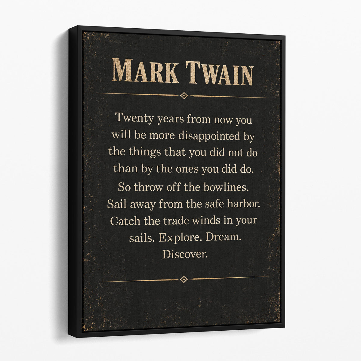 Mark Twain - Twenty Years From Now