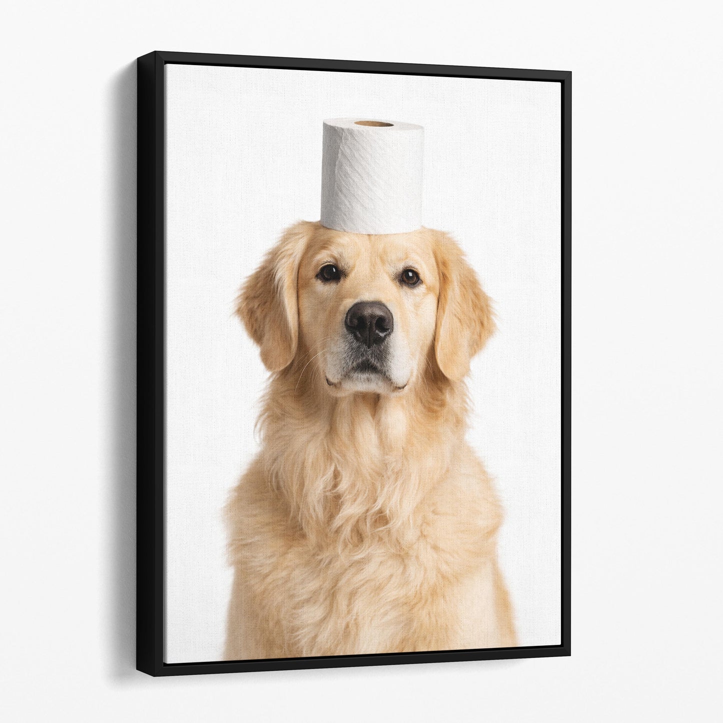 Golden Retriever Dog Toilet Paper