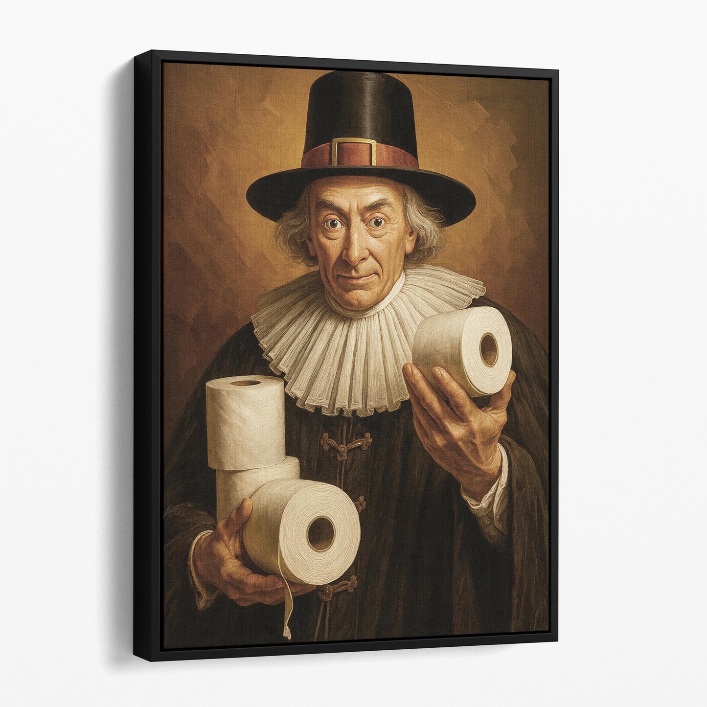 Thanksgiving Pilgrim Toilet Paper