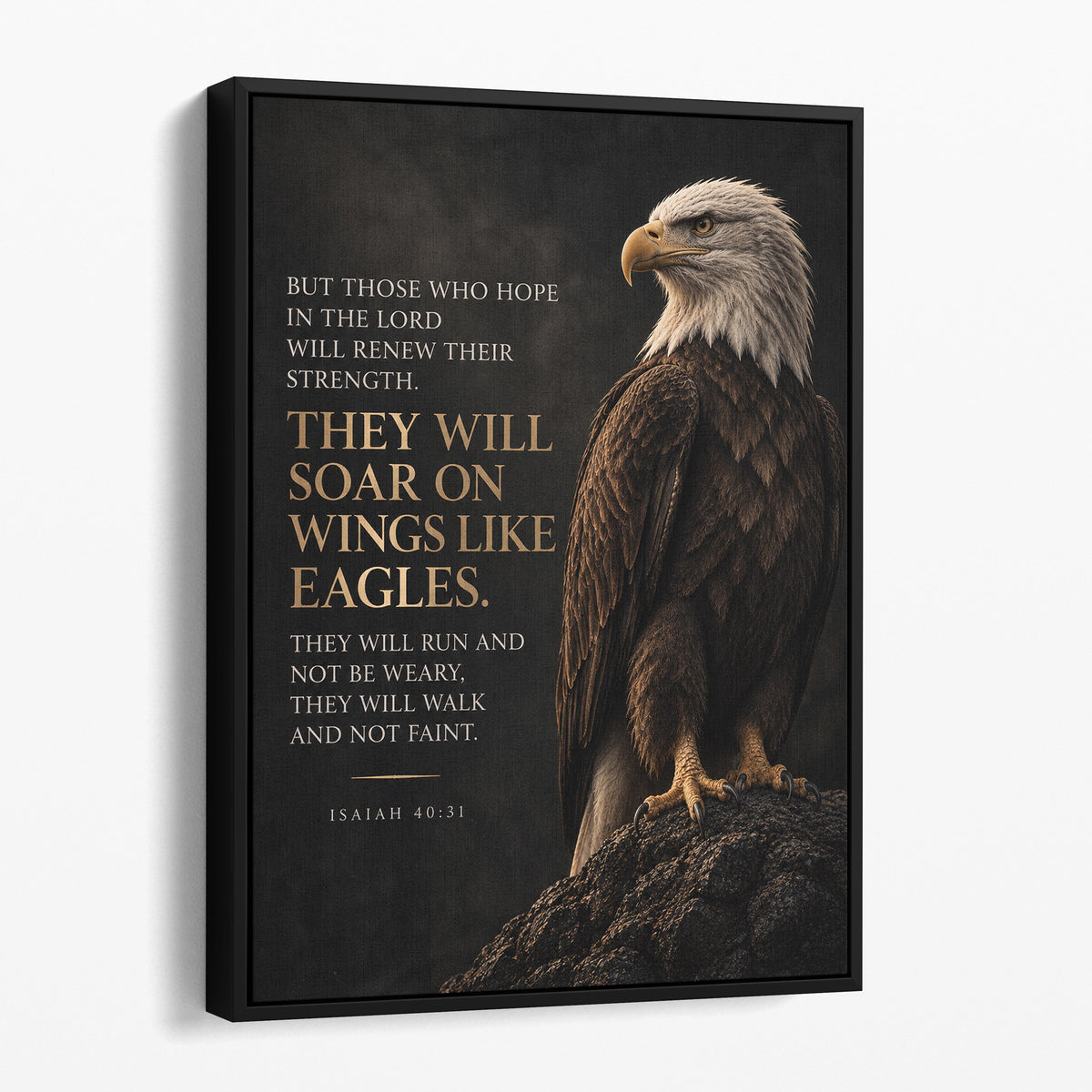 They Will Soar On Wings Like Eagles - Isaiah 40 Verse 31