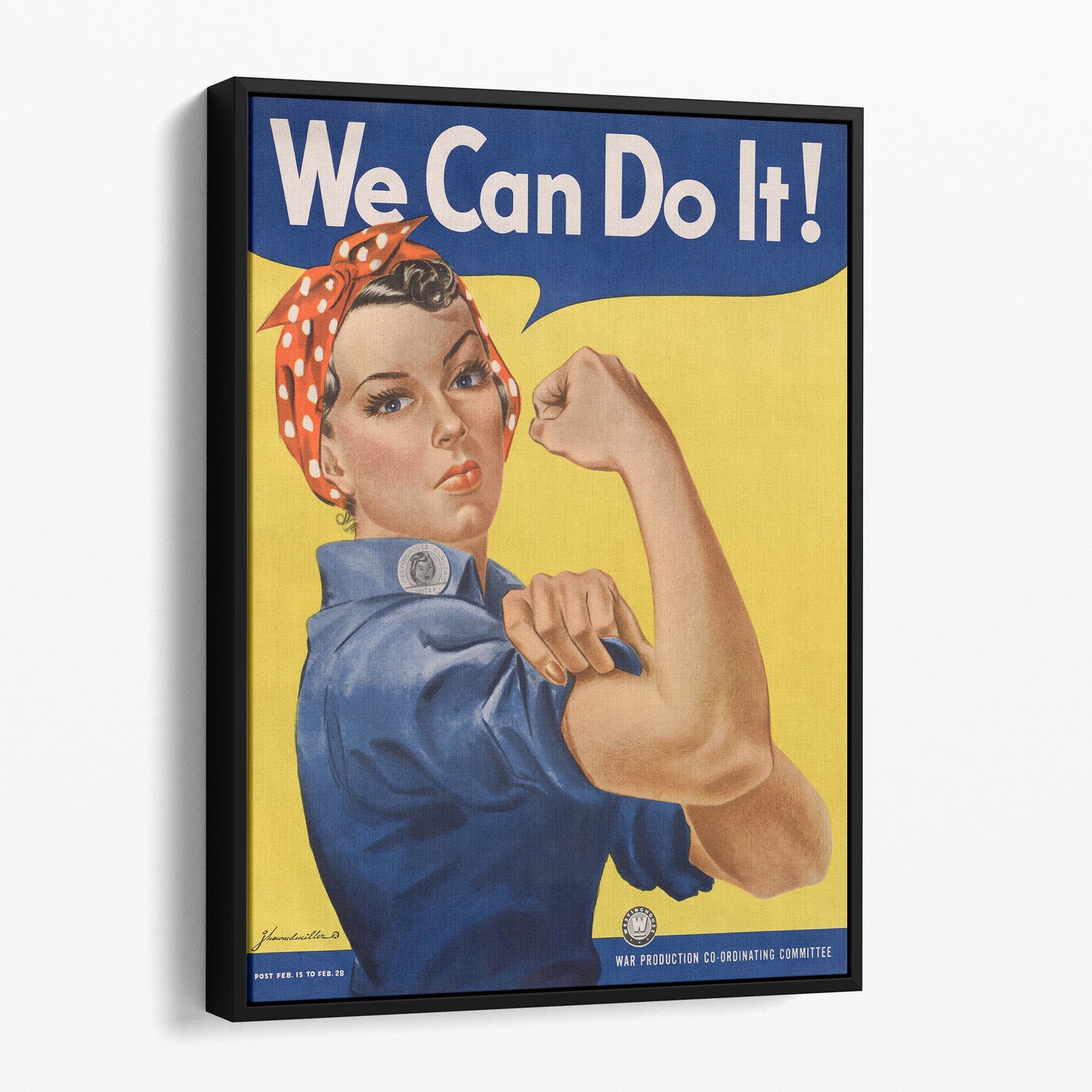 We Can Do It! World War Two Poster 1943