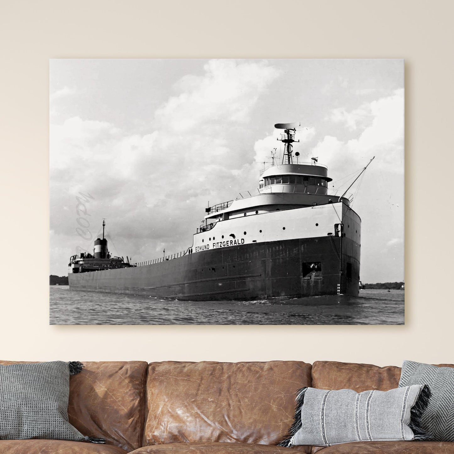 The SS Edmund Fitzgerald Great Lakes Ship