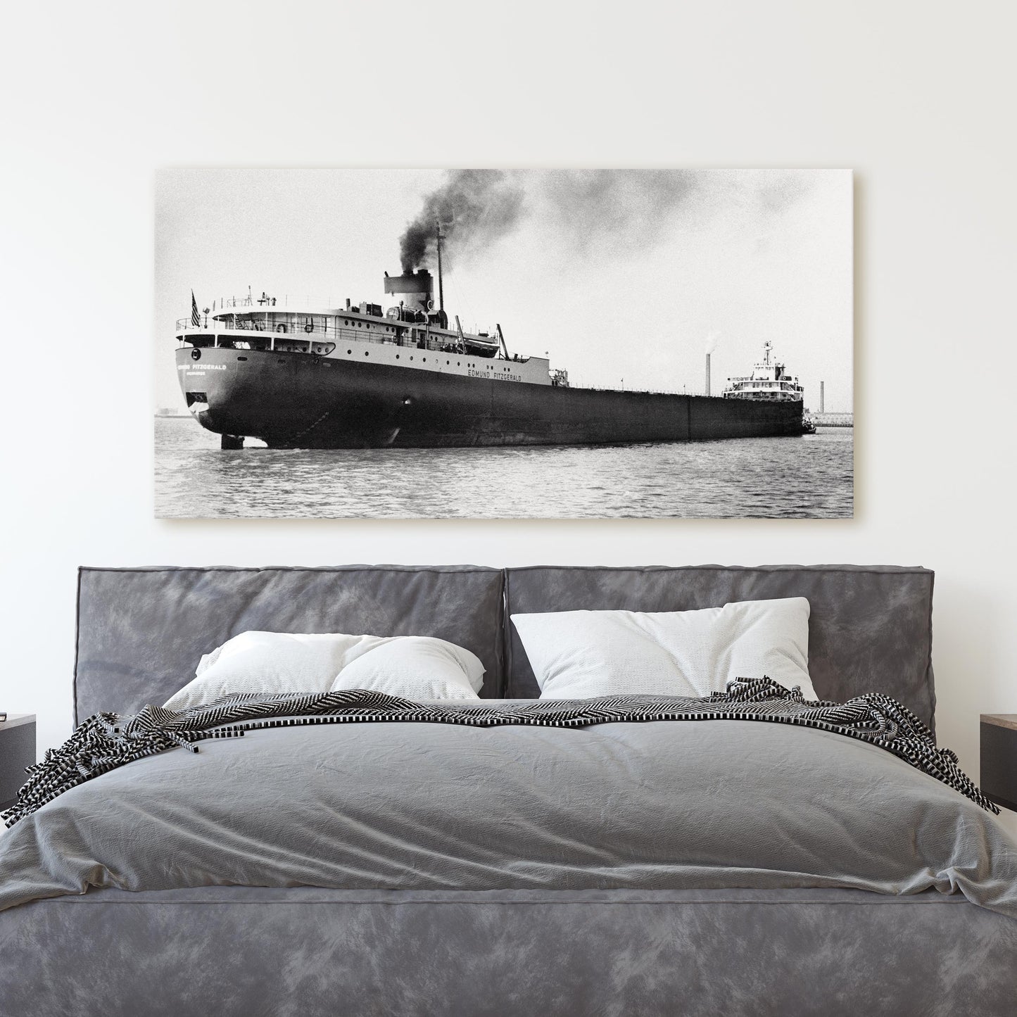 SS Edmund Fitzgerald Great Lakes Freighter Ship